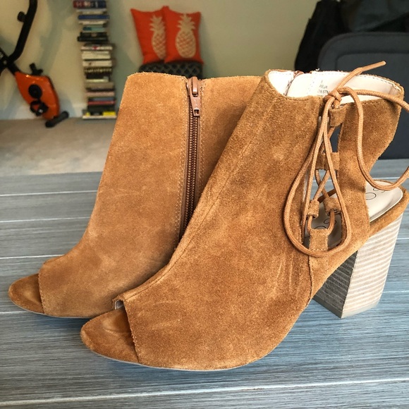 Sole Society Peep Toe Booty - Picture 2 of 6